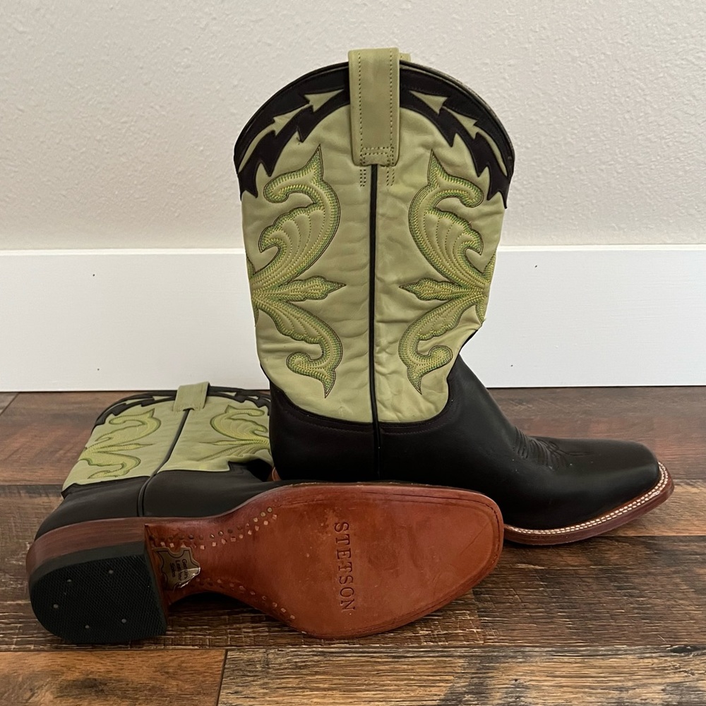 NWOT Stetson Handmade Leather Women’s Cowboy Boots